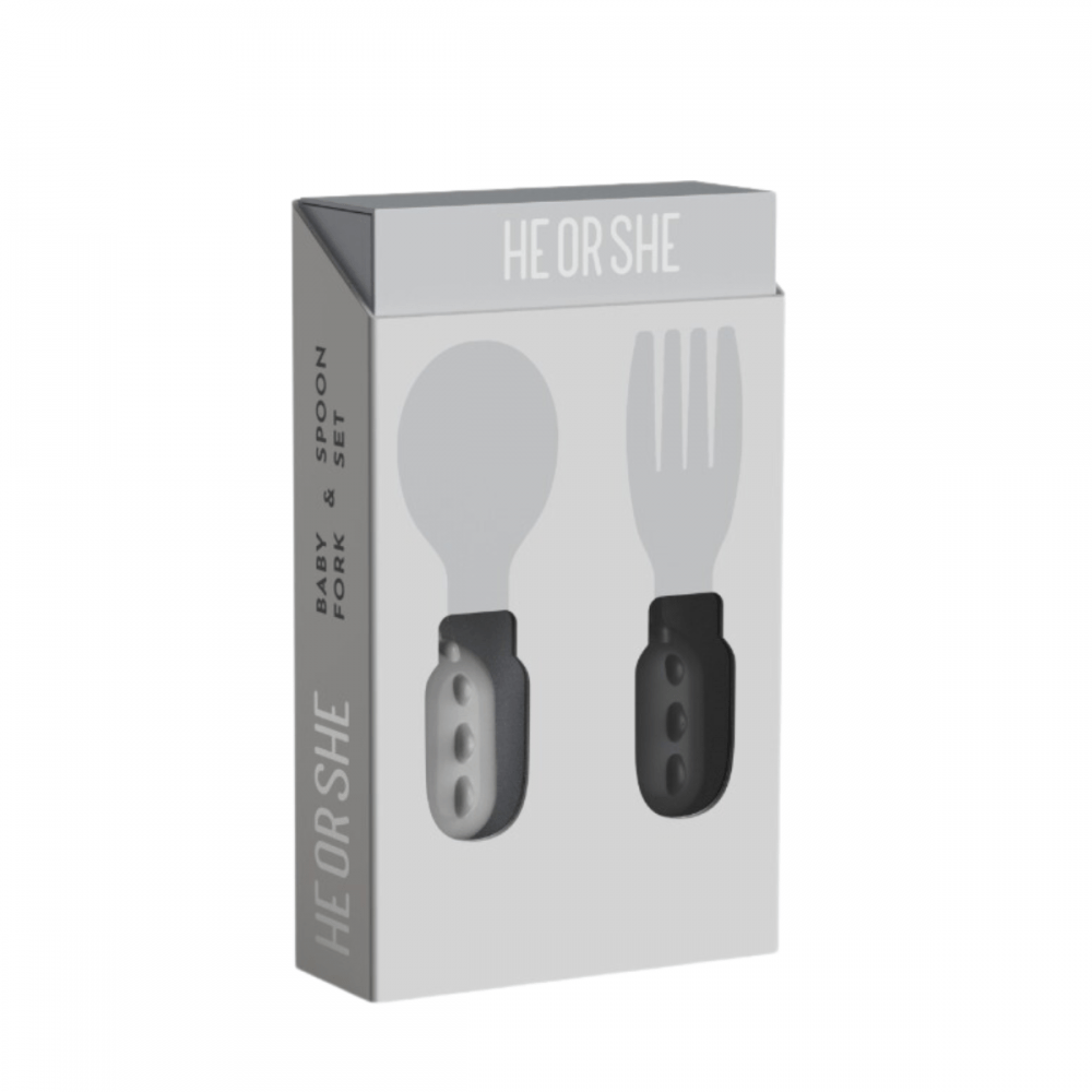 HEORSHE Heorshe nerūdijančio plieno įrankiai - Pilka/Juoda - Uogų kopos