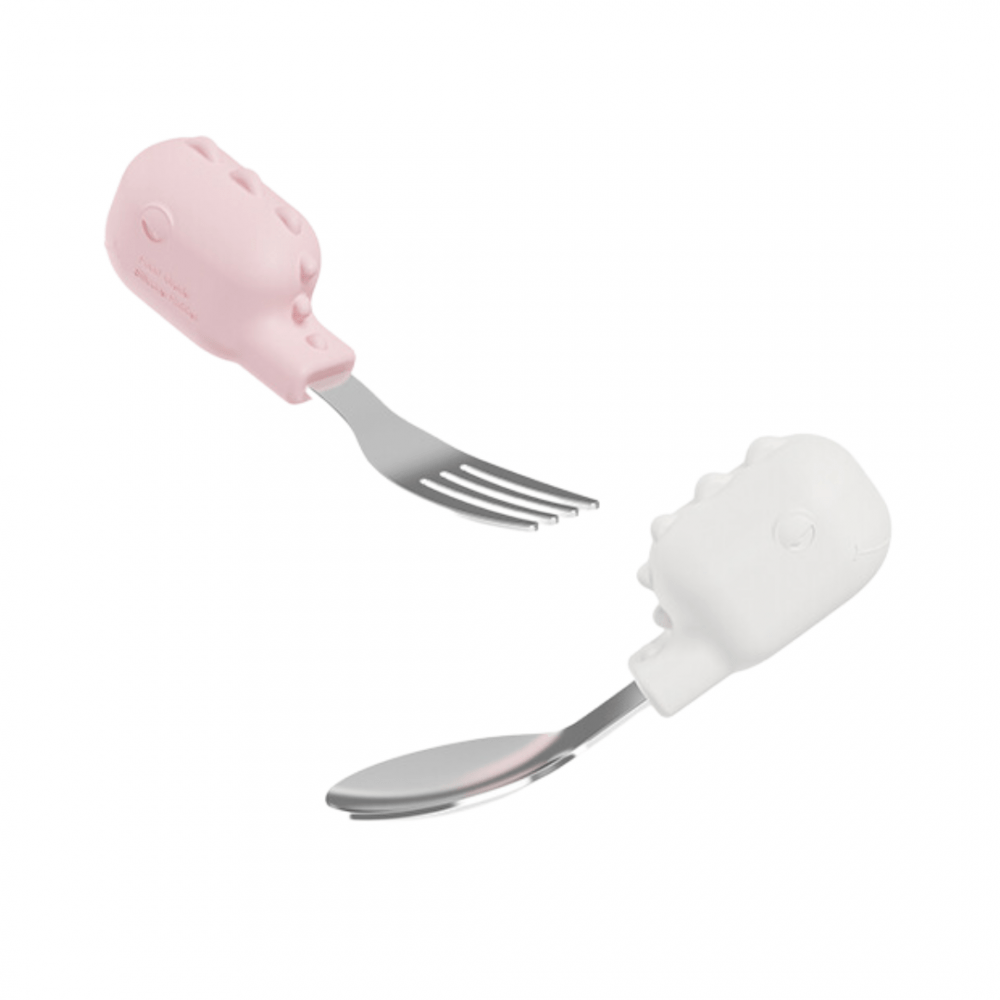 HEORSHE Heorshe nerūdijančio plieno įrankiai - Rožinė/Balta - Uogų kopos