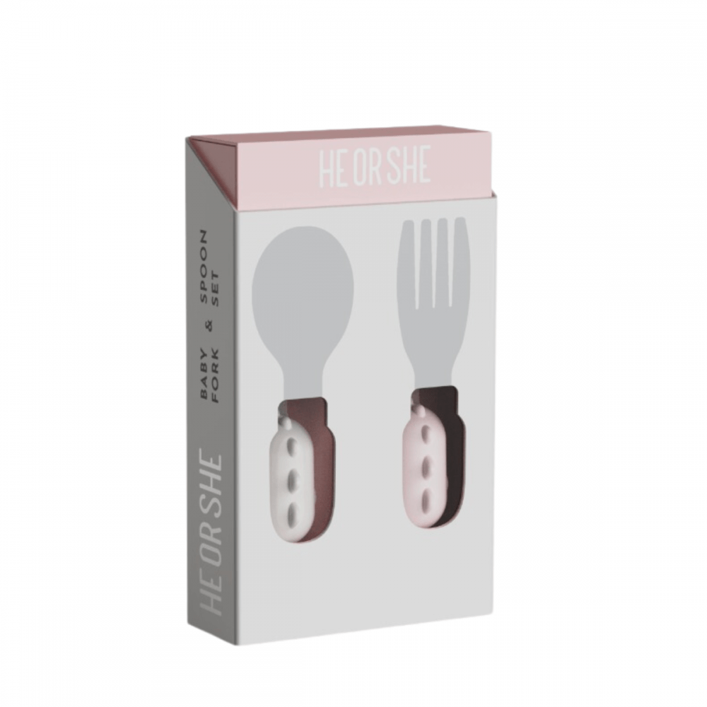 HEORSHE Heorshe nerūdijančio plieno įrankiai - Rožinė/Balta - Uogų kopos