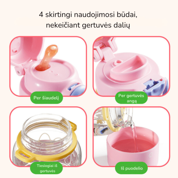 Mideer Inovatyvi gertuve - Žalia - Uogų kopos