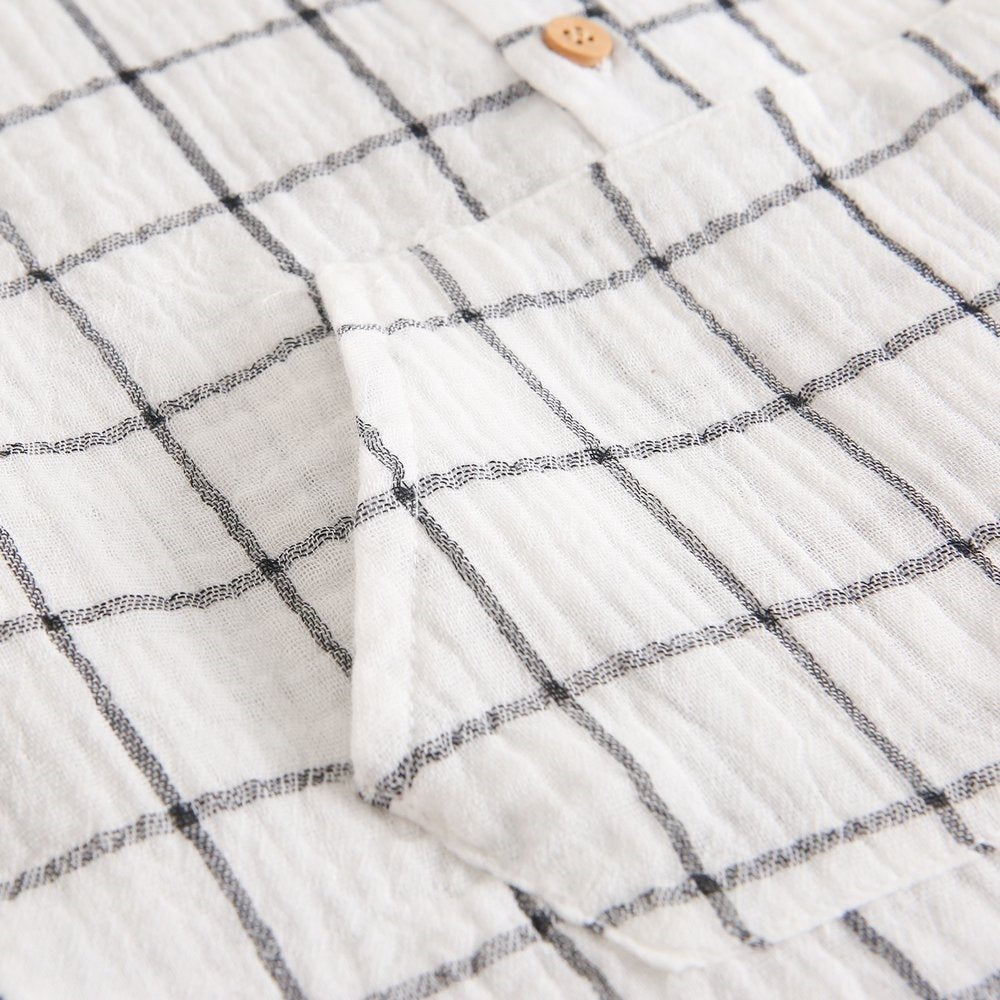 Dadati Juodai languotų marškinukų ir juodų šortų komplektas - Uogų kopos