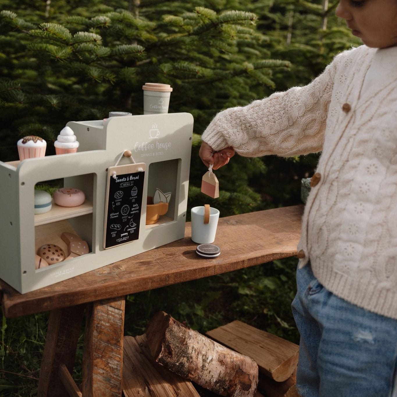 Little Dutch Kavos kampelis - Uogų kopos