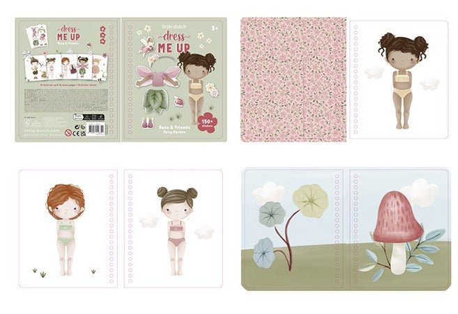 Little Dutch Knygelė „Aprenk Rosą ir jos draugus“ - Uogų kopos