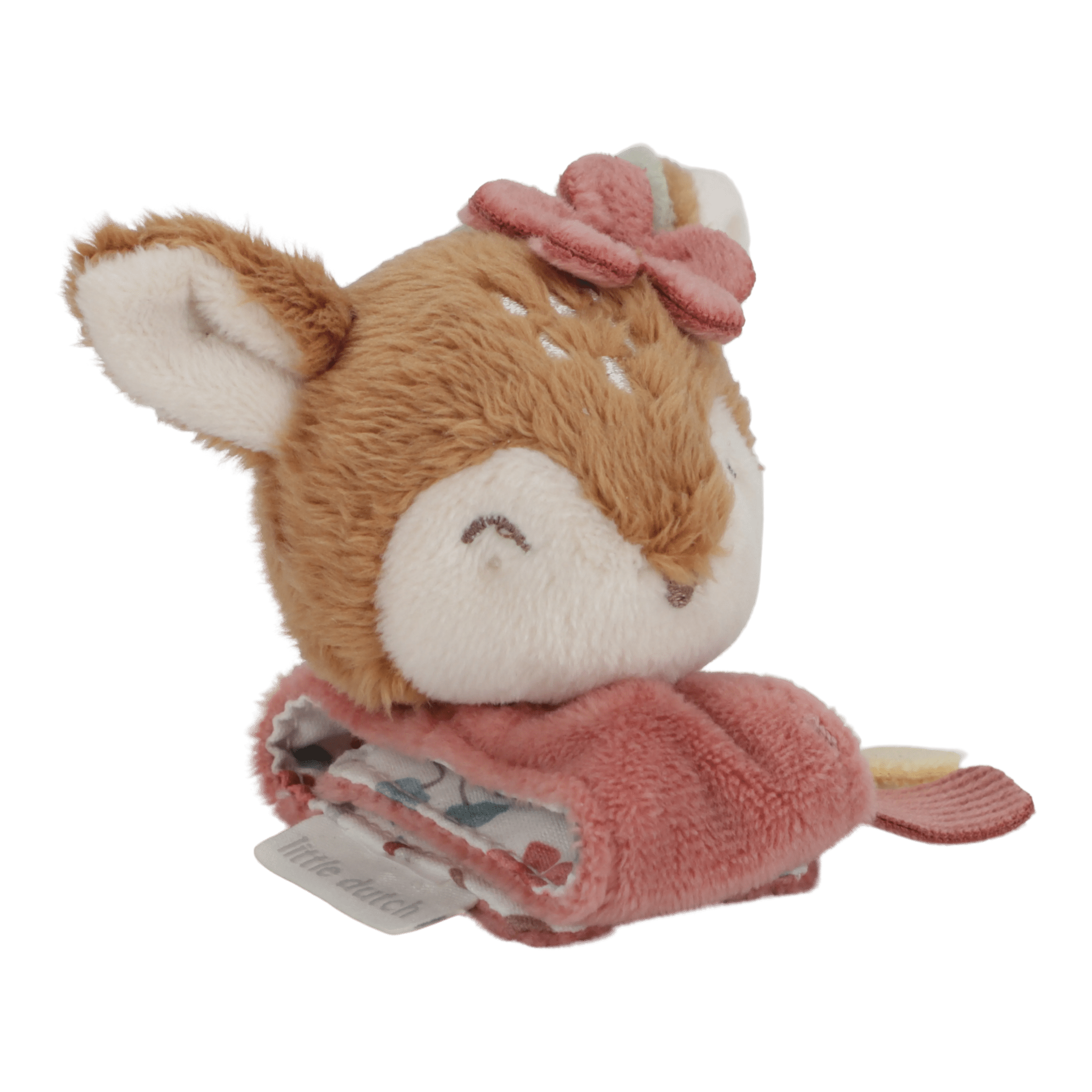 Little Dutch Lavinamasis barškutis/apyrankė „Fairy Garden“ - Uogų kopos