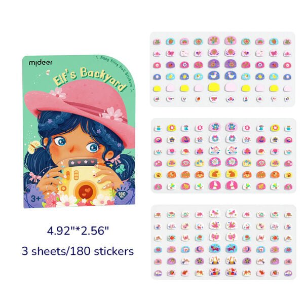 Mideer Lipdukai nagams - Elfų sodas - Uogų kopos