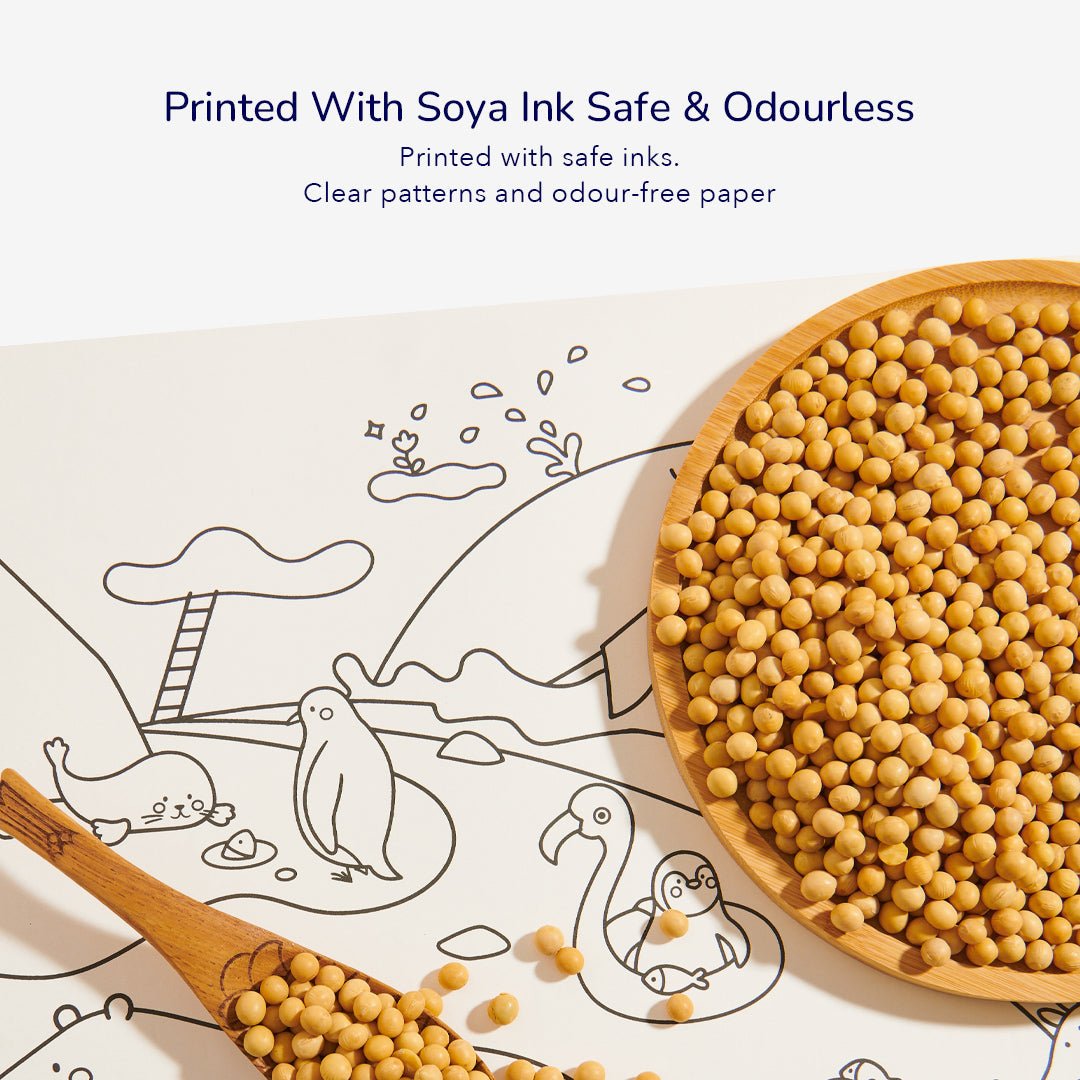 Mideer Lipnus spalvinimo rulonas - Magiškasis zoologijos sodas - Uogų kopos