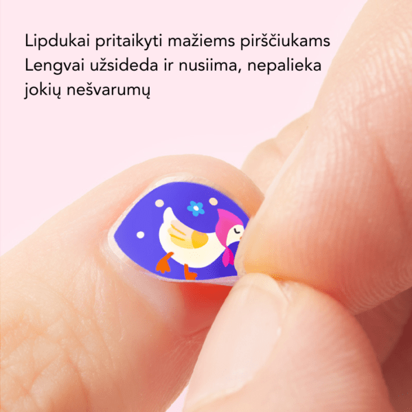 Mideer Madingi nagų lipdukai - Sodo tematika - Uogų kopos