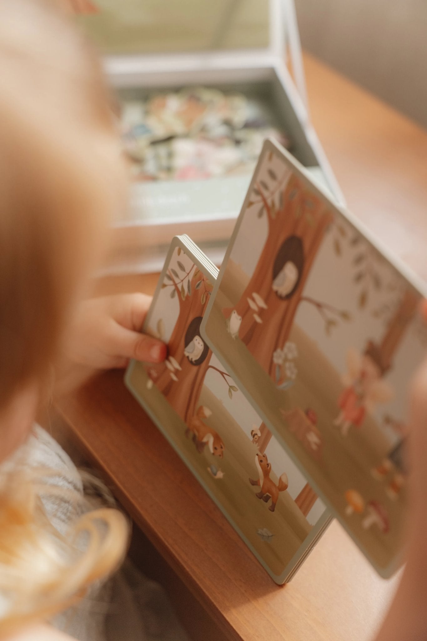 Little Dutch Magnetinė dėlionė „Forest Friends" - Uogų kopos