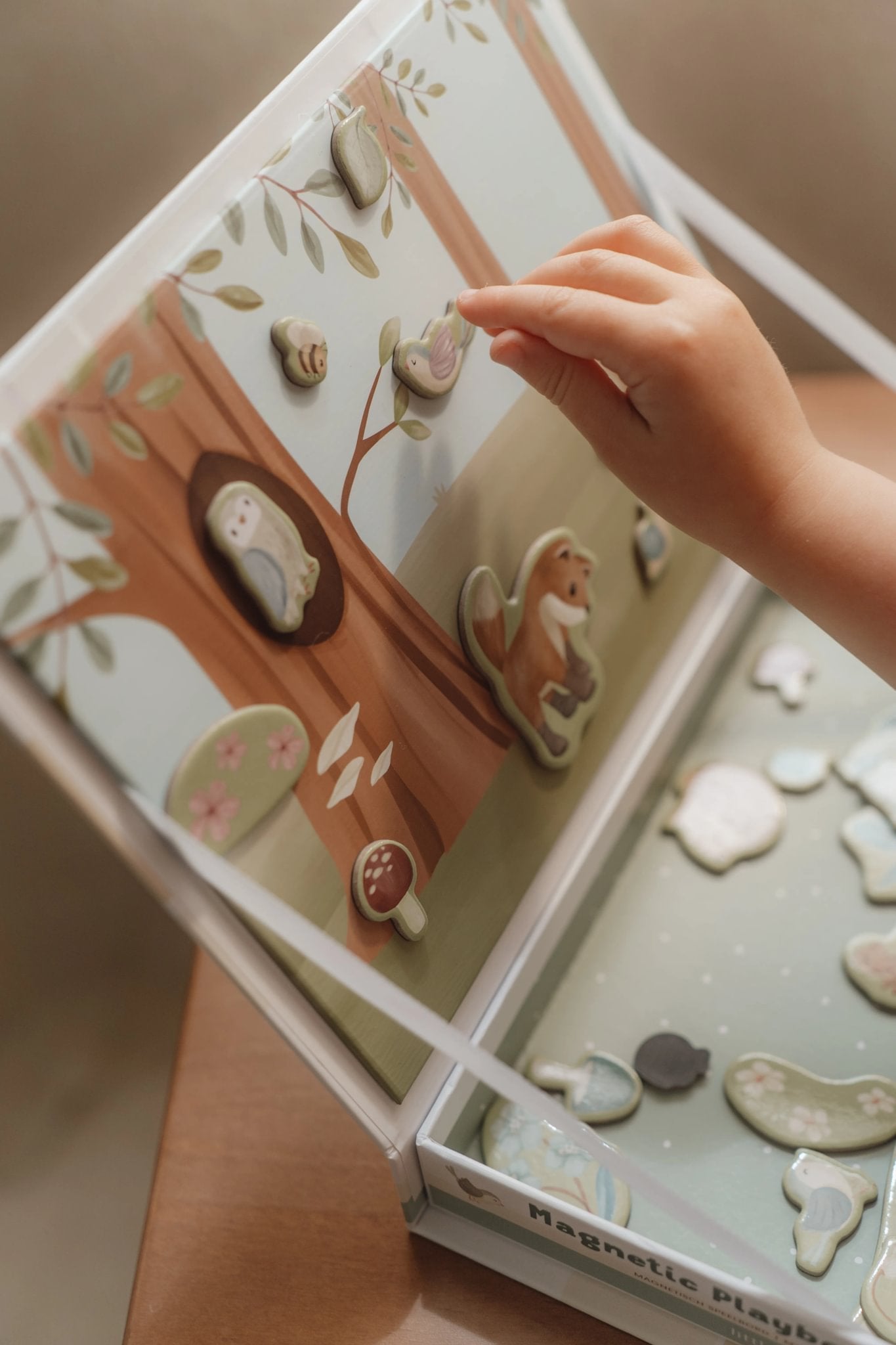 Little Dutch Magnetinė dėlionė „Forest Friends" - Uogų kopos