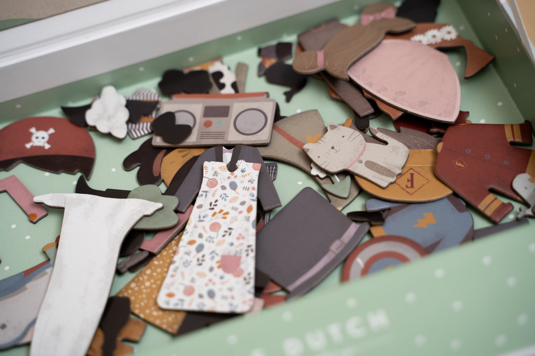 Little Dutch Magnetinė dėlionė „Jim ir Rosa“ - Uogų kopos