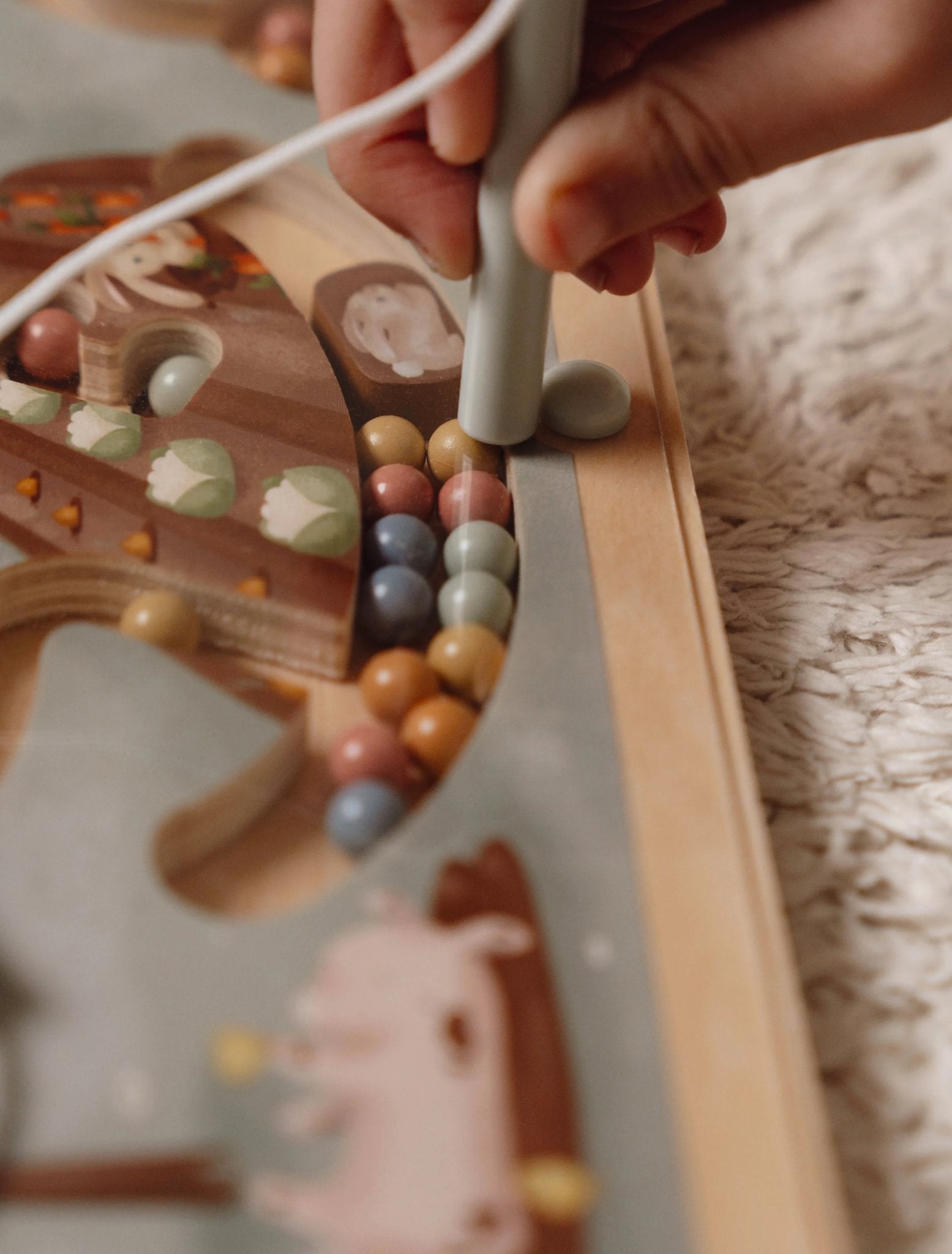 Little Dutch Magnetinis labirintas „Little Farm" - Uogų kopos