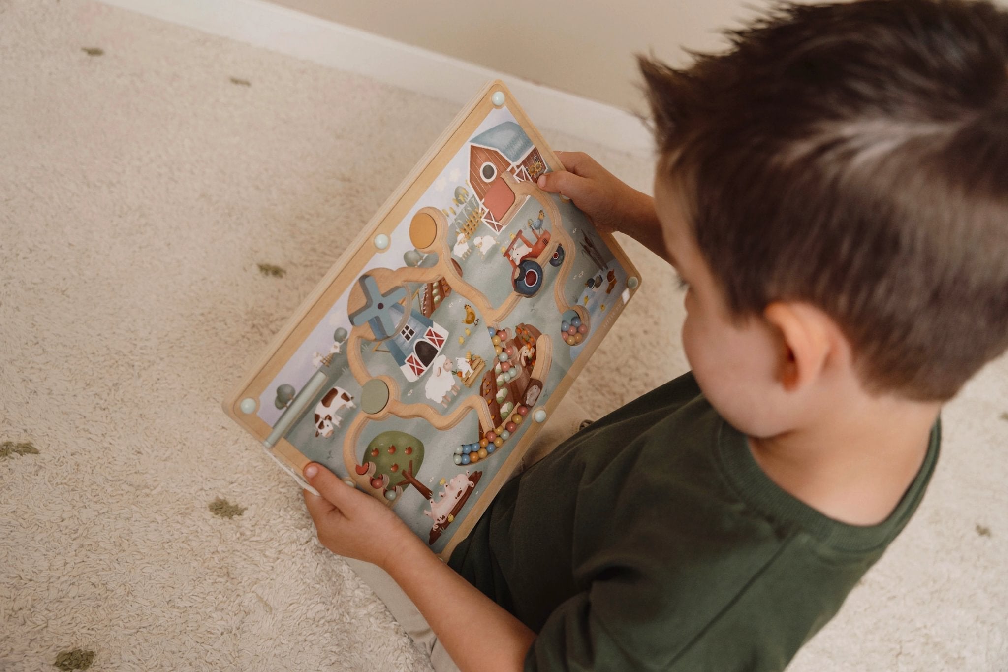 Little Dutch Magnetinis labirintas „Little Farm" - Uogų kopos