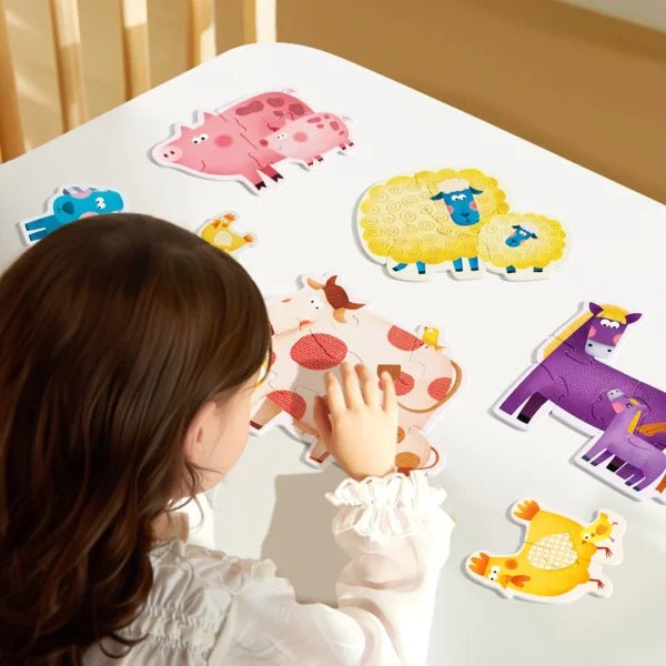 Mideer Mano pirmoji dėlionė - Mama ir vaikas - Uogų kopos