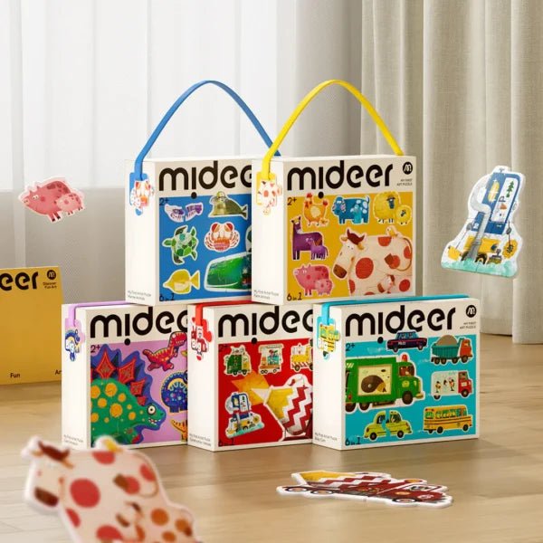 Mideer Mano pirmoji dėlionė - Mama ir vaikas - Uogų kopos