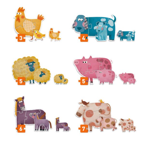 Mideer Mano pirmoji dėlionė - Mama ir vaikas - Uogų kopos