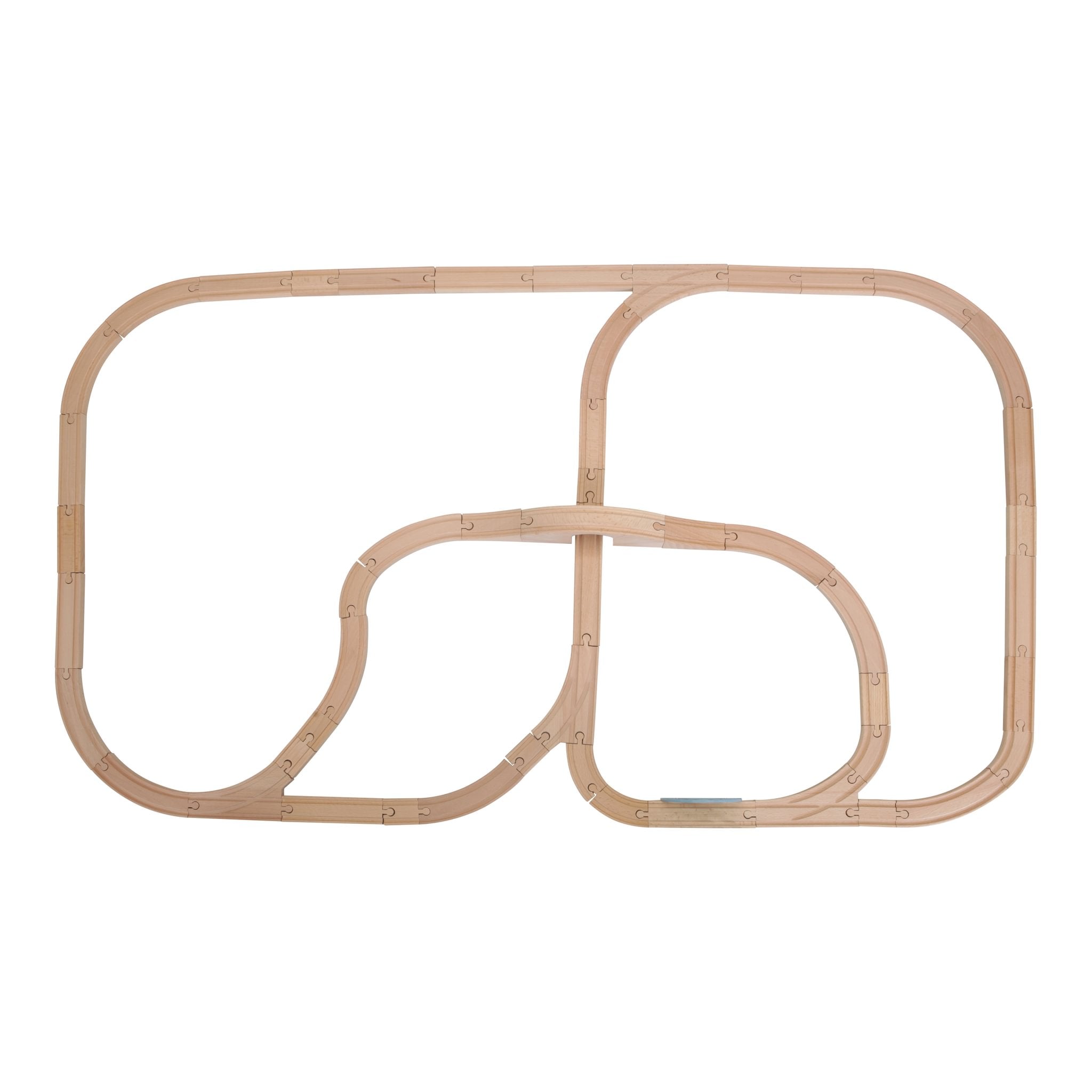 Little Dutch Medinis geležinkelio trasos rinkinys - Uogų kopos