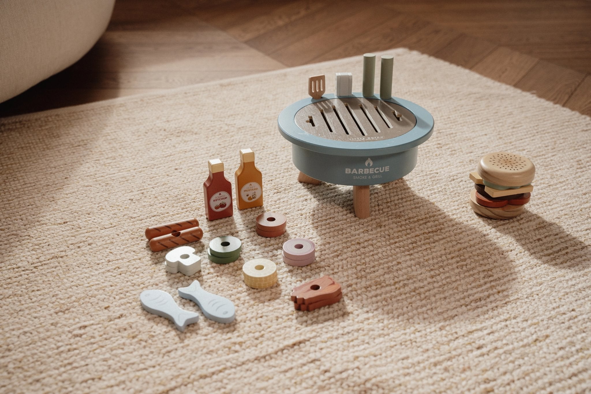 Little Dutch Medinis grilio rinkinys - Uogų kopos