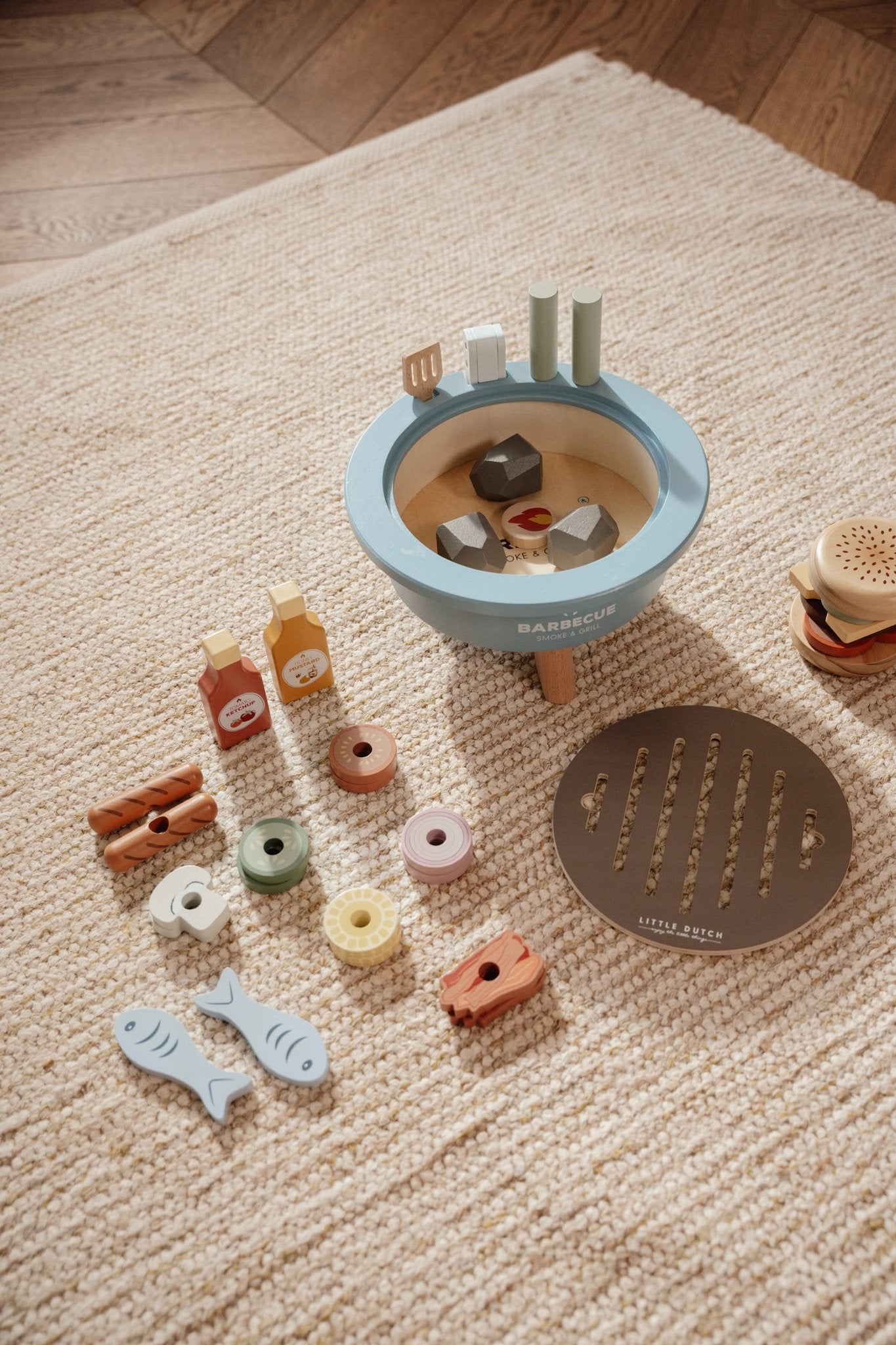 Little Dutch Medinis grilio rinkinys - Uogų kopos