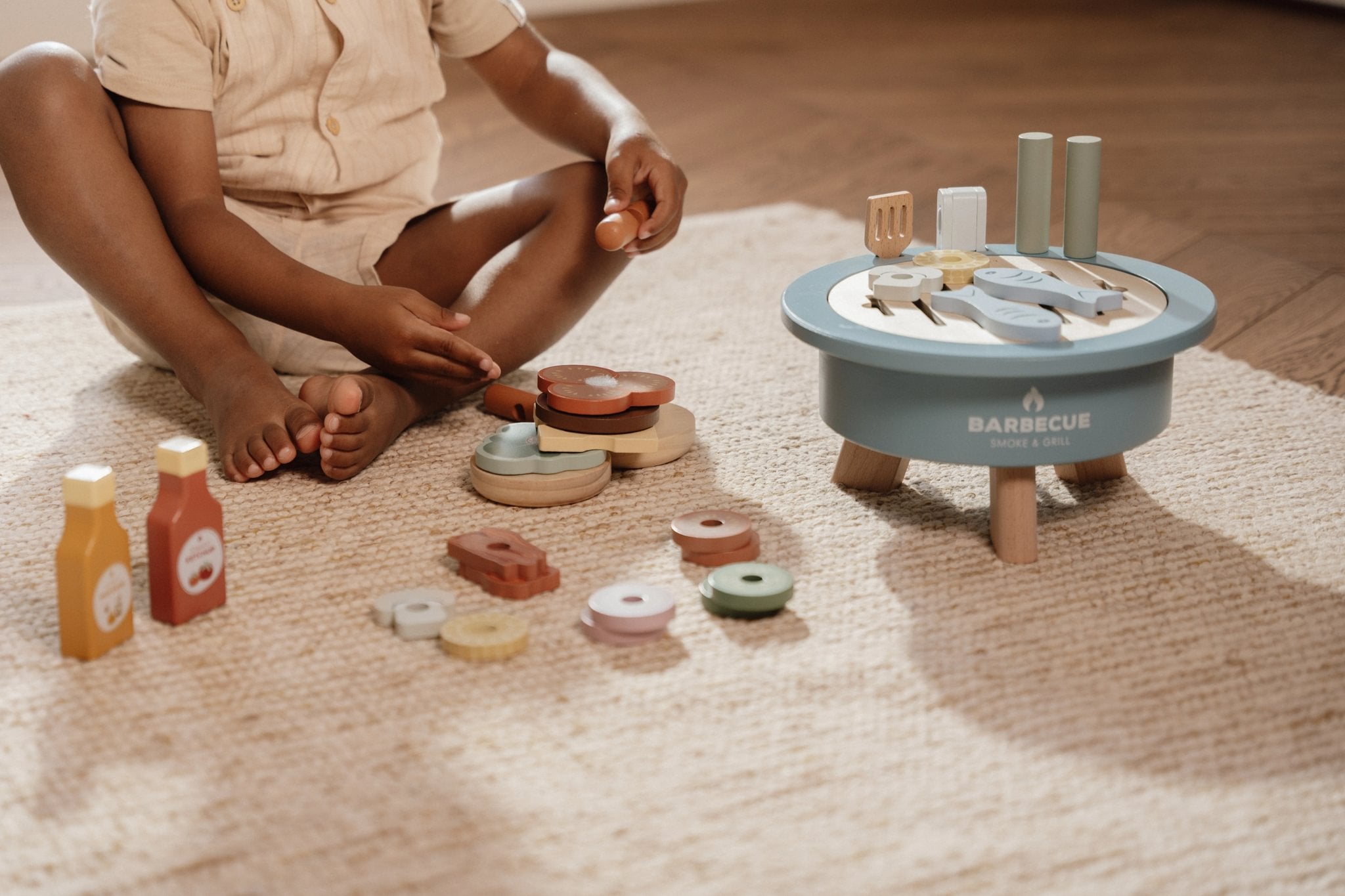 Little Dutch Medinis grilio rinkinys - Uogų kopos