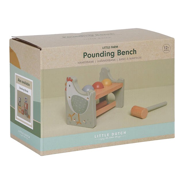 Little Dutch Medinis kaltukas su kamuoliukais "Mažasis Ūkis" - Uogų kopos