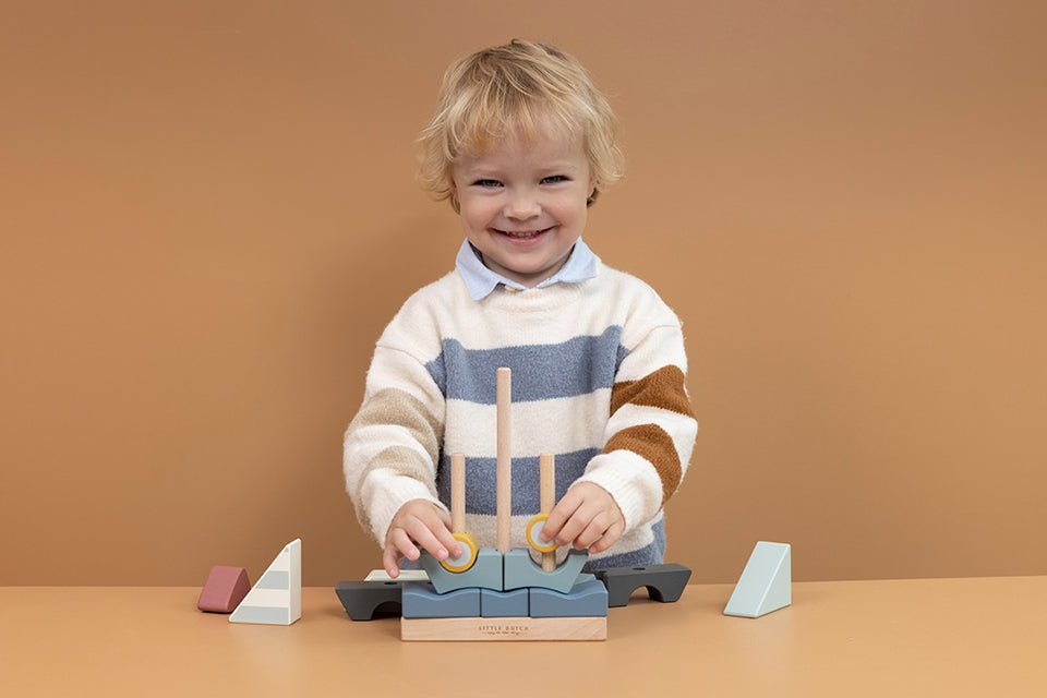 Little Dutch Medinis sustatomas laivelis „Jūreivio įlanka" - Uogų kopos