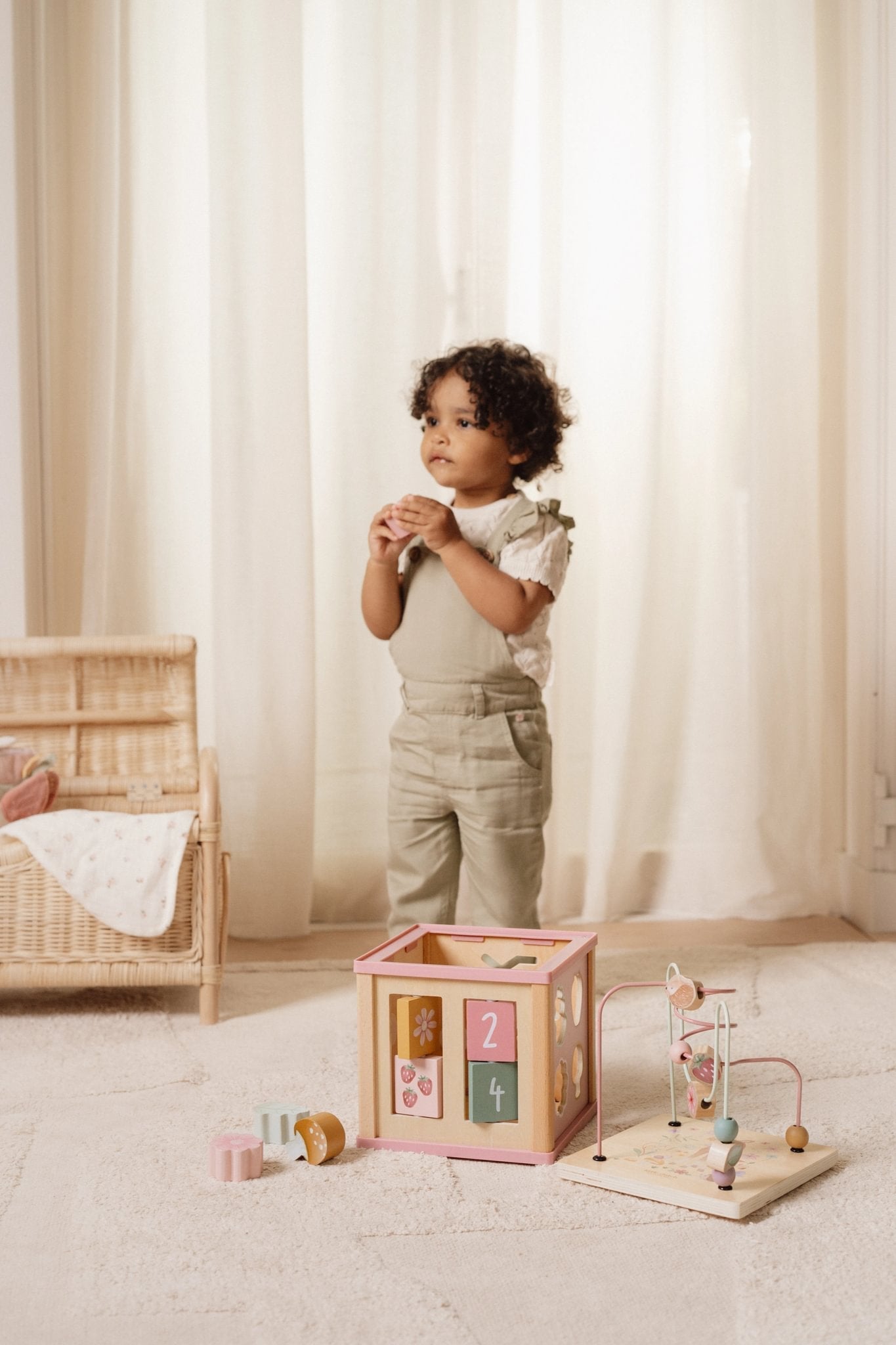 Little Dutch Medinis veiklos kubas „Fairy Garden“ - Uogų kopos