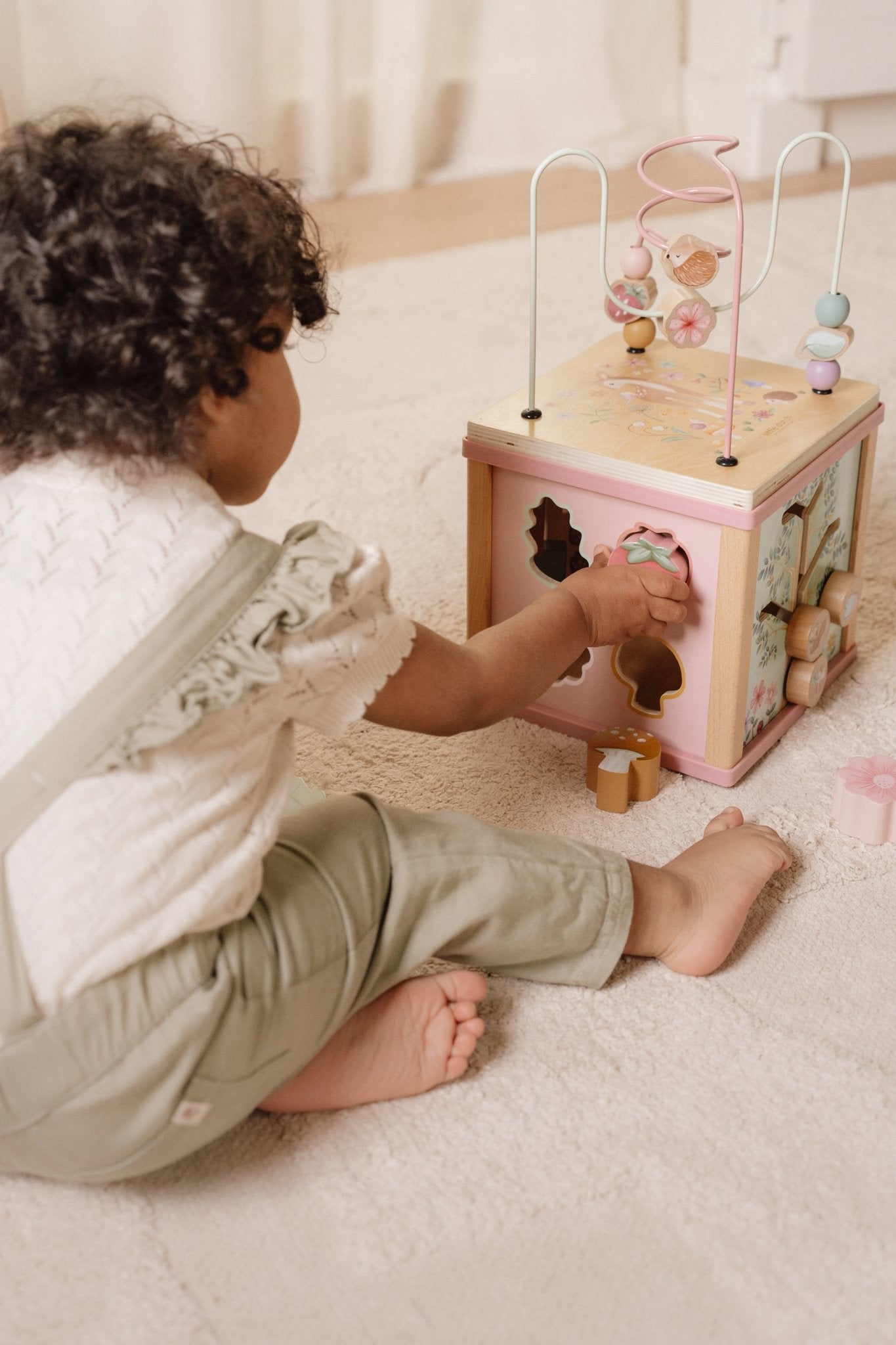 Little Dutch Medinis veiklos kubas „Fairy Garden“ - Uogų kopos