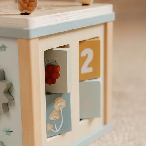 Little Dutch Medinis veiklos kubas "Miško draugai" - Uogų kopos