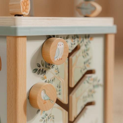 Little Dutch Medinis veiklos kubas "Miško draugai" - Uogų kopos