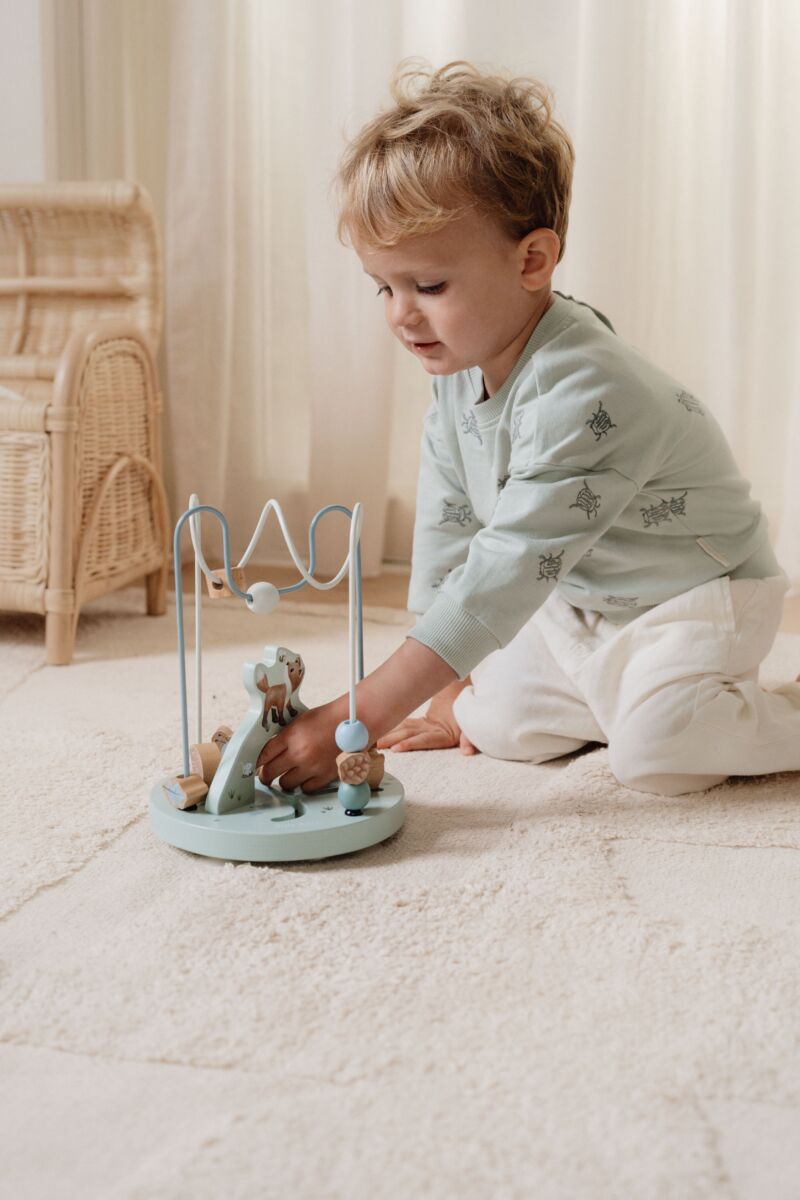 Little Dutch Medinis veiklos ratas "Miško draugai" - Uogų kopos