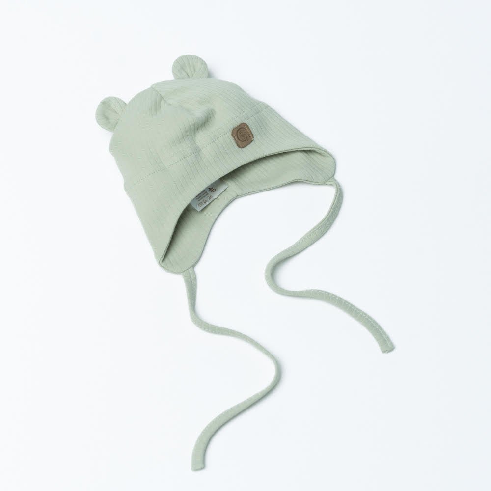 Vilaurita Medvilninė kepurė naujagimiui „Denny“ 40cm - Uogų kopos