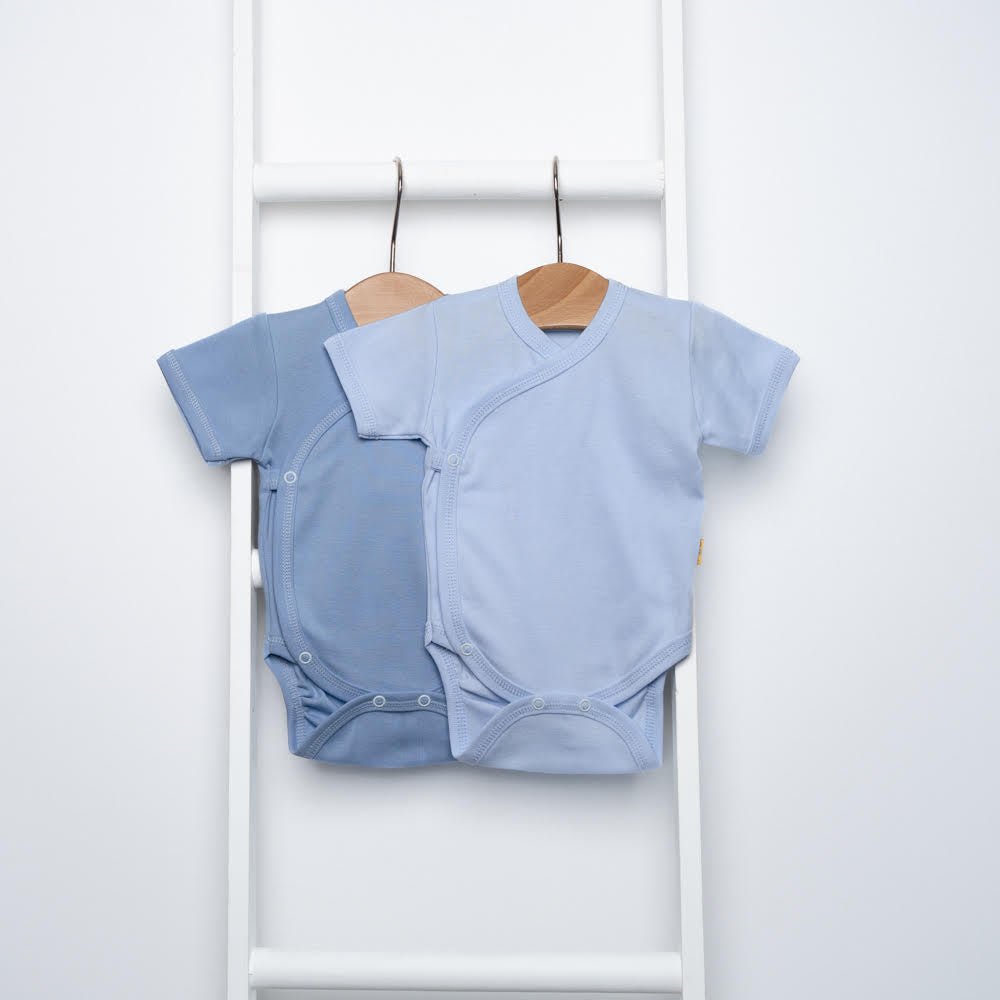 Vilaurita Medvilninis dviejų smėlinukų komplektas - Mėlyna - Uogų kopos