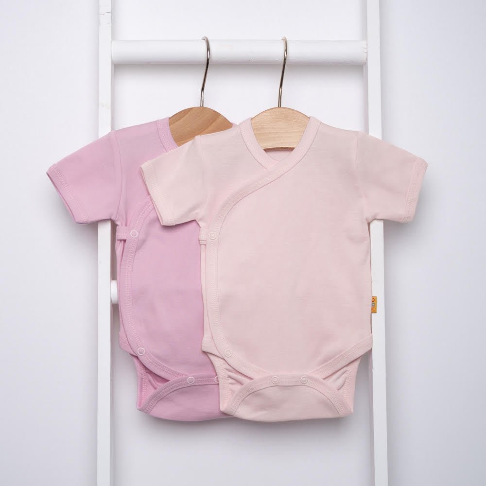 Vilaurita Medvilninis dviejų smėlinukų komplektas - Rožinė - Uogų kopos