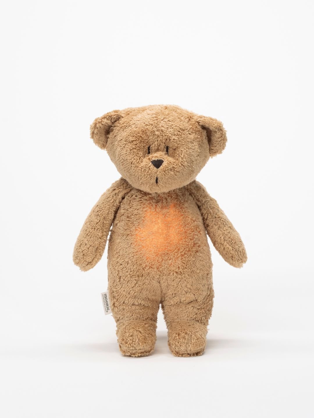 Moonie Migdukas Moonie 2.0 Organic Bear - Cappuccino - Uogų kopos