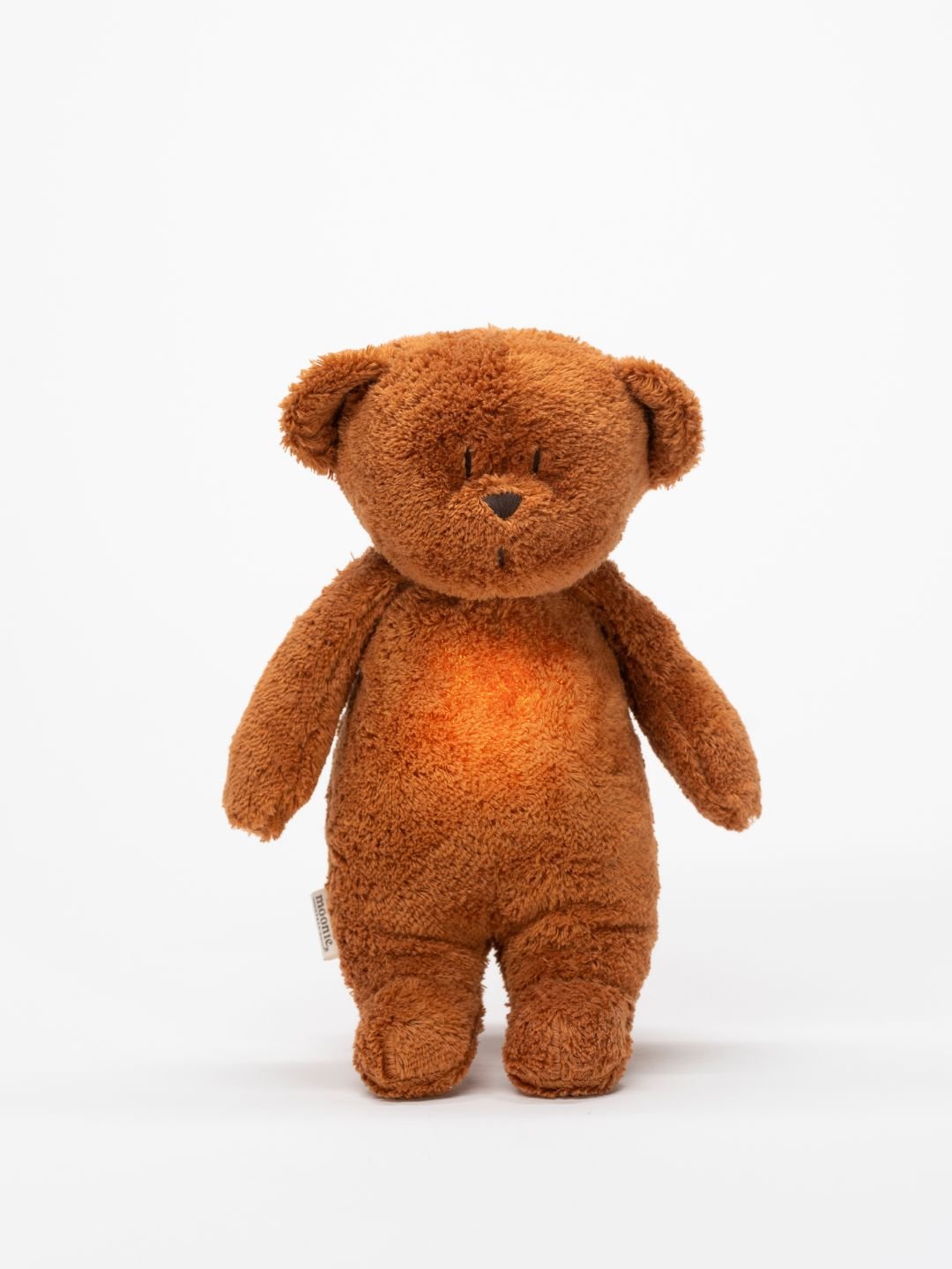 Moonie Migdukas Moonie 2.0 Organic Bear - Caramel - Uogų kopos