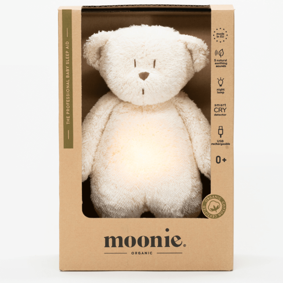 Moonie Migdukas Moonie 2.0 Organic Bear - Polar - Uogų kopos