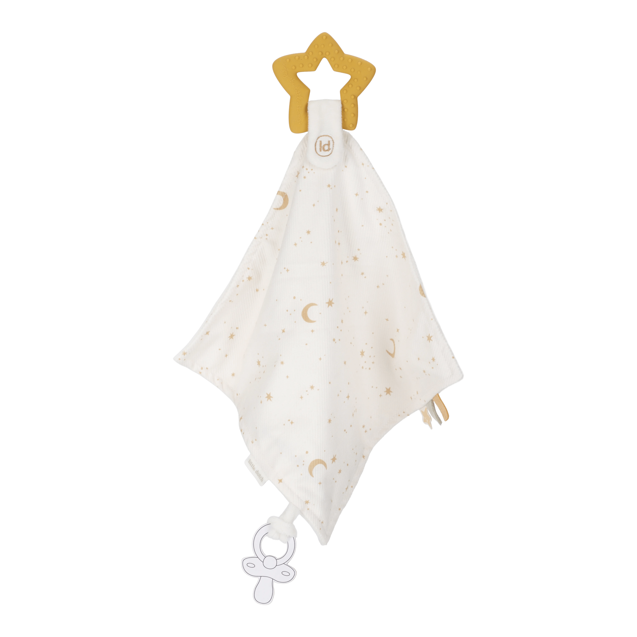 Little Dutch Migdukas su kramtuku „Newborn Naturals" - Uogų kopos