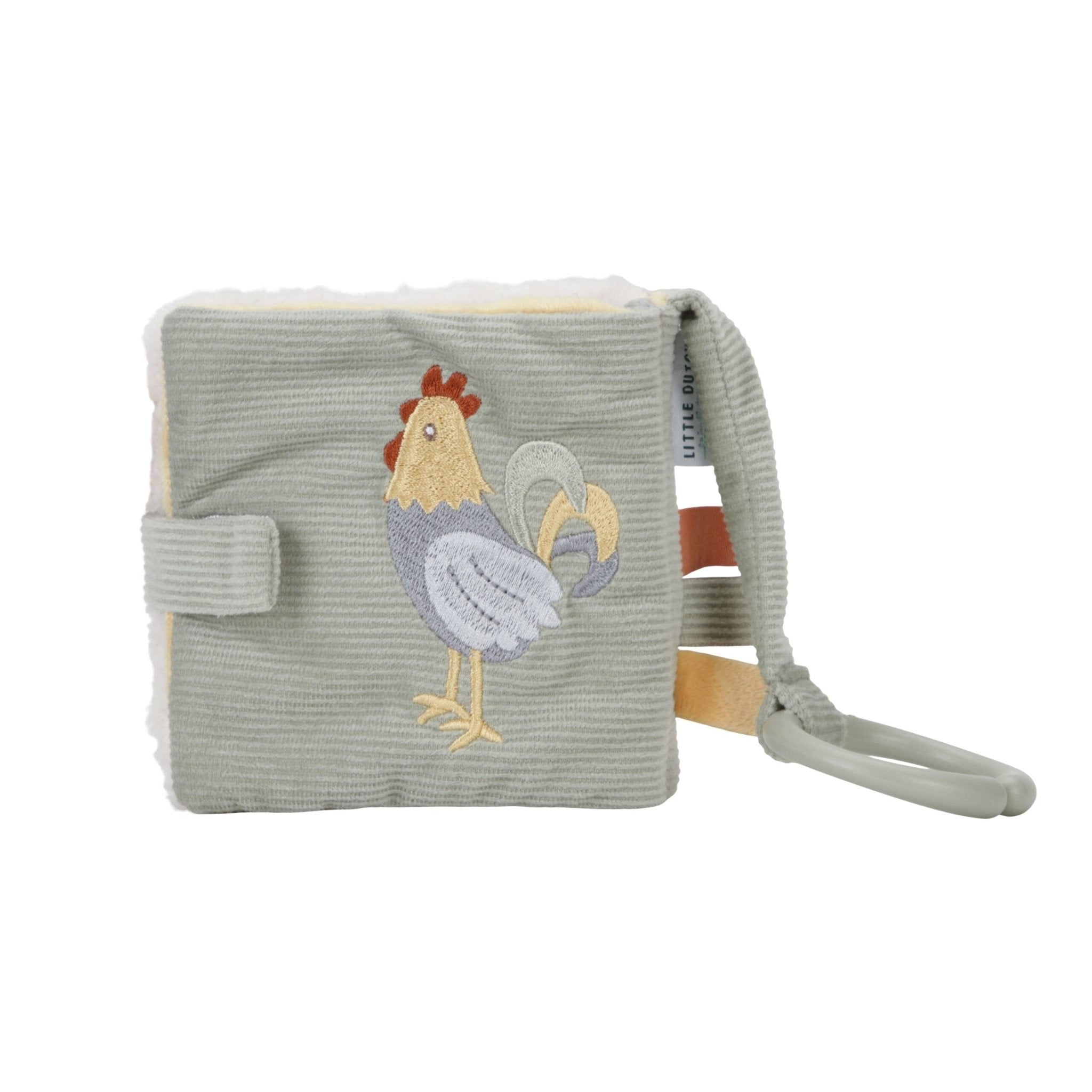 Little Dutch Minkšta lavinamoji knygelė „Mažasis ūkis“ - Uogų kopos