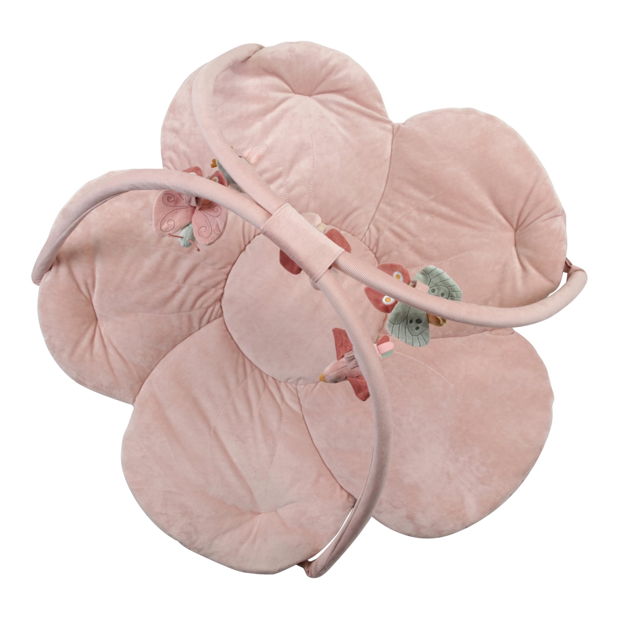 Little Dutch Minkštas veiklos kilimėlis „Flowers and Butterflies“ - Uogų kopos