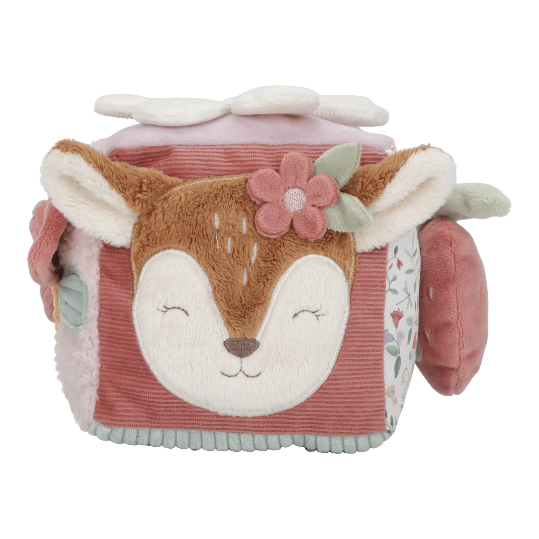 Little Dutch Minkštas veiklos kubas „Fairy Garden“ - Uogų kopos