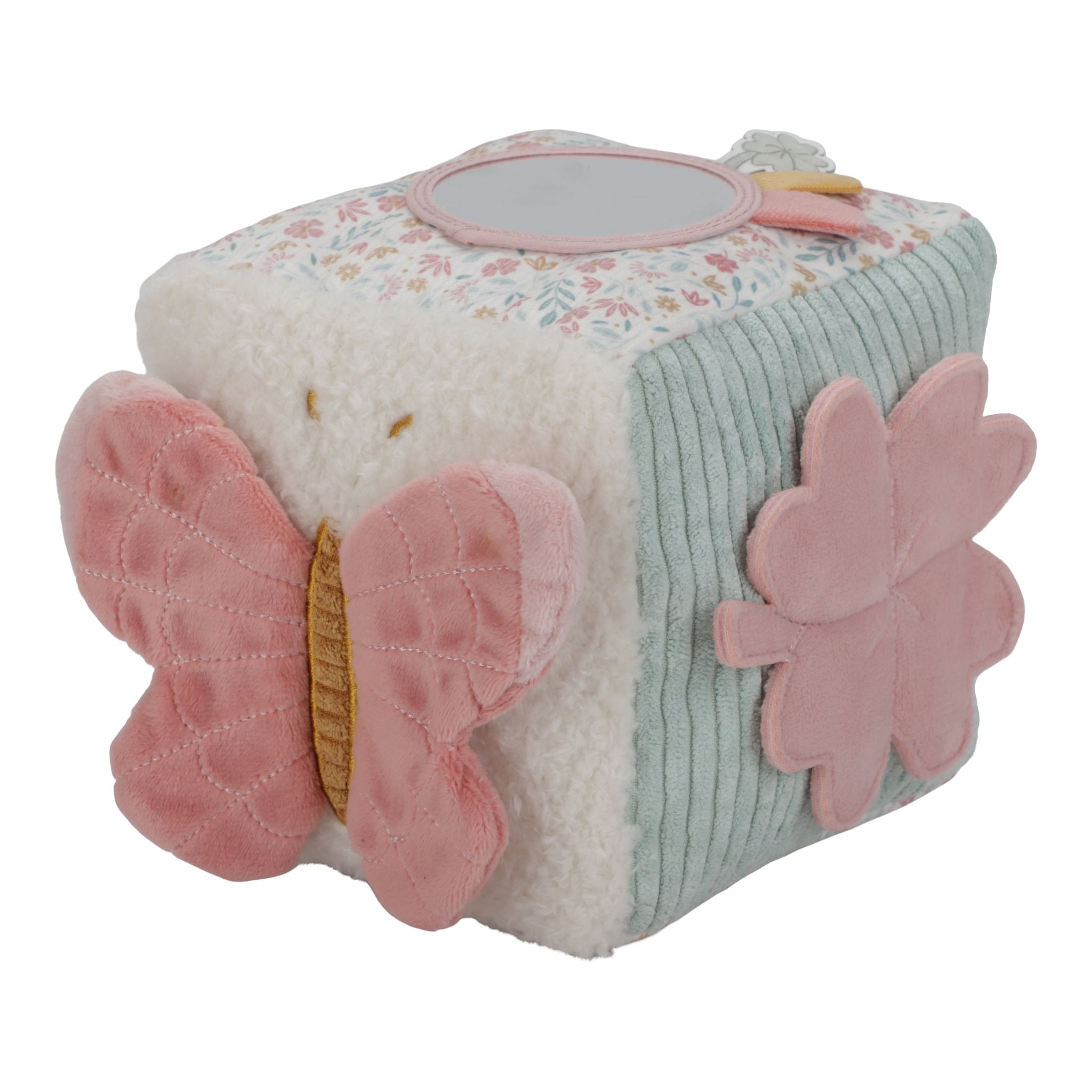 Little Dutch Minkštas veiklos kubas „Lucky Blossom“ - Uogų kopos