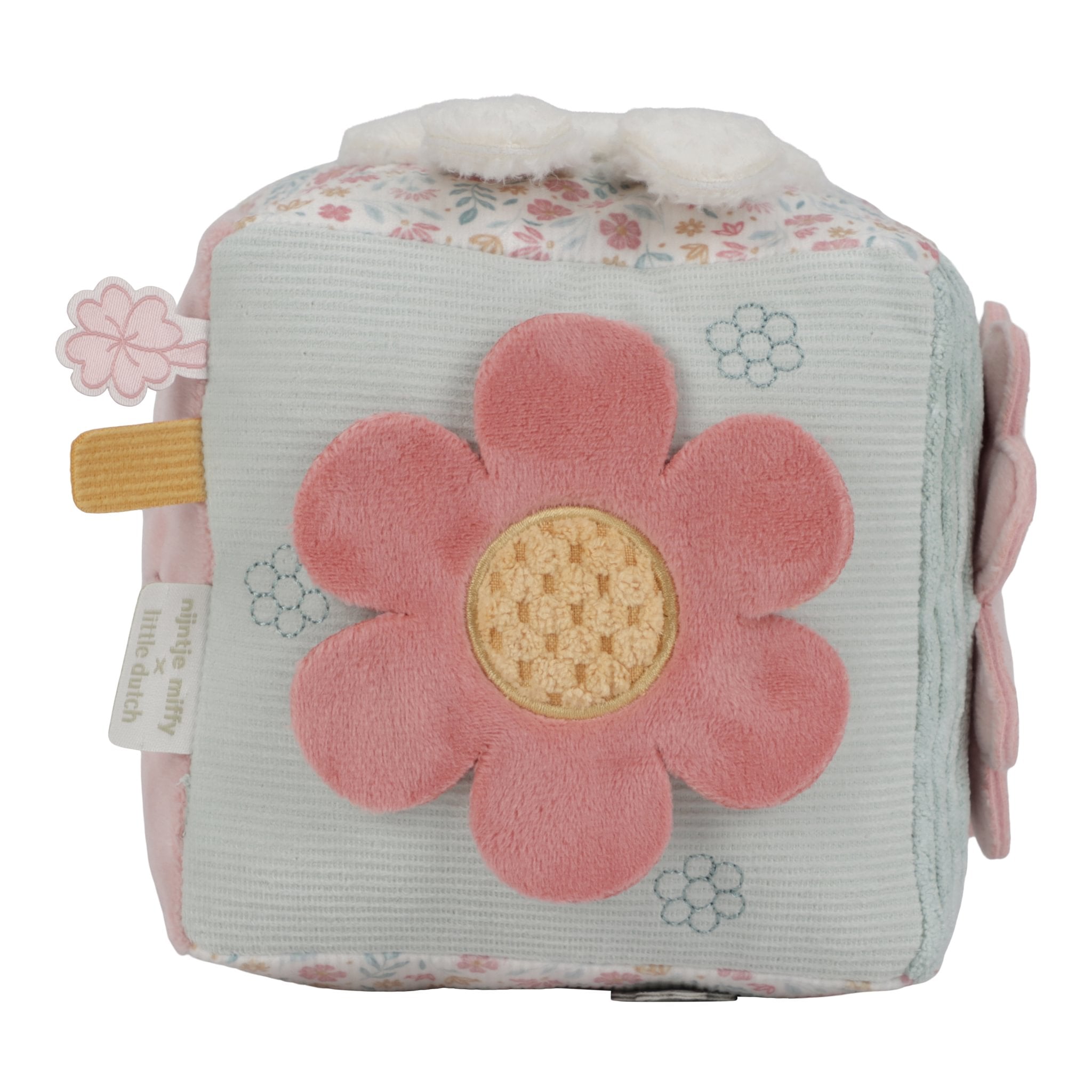 Little Dutch Minkštas veiklos kubas „Lucky Blossom“ - Uogų kopos