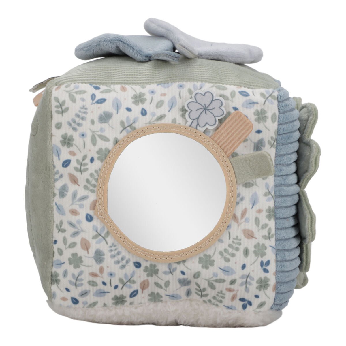 Little Dutch Minkštas veiklos kubas „Lucky Leaves“ - Uogų kopos