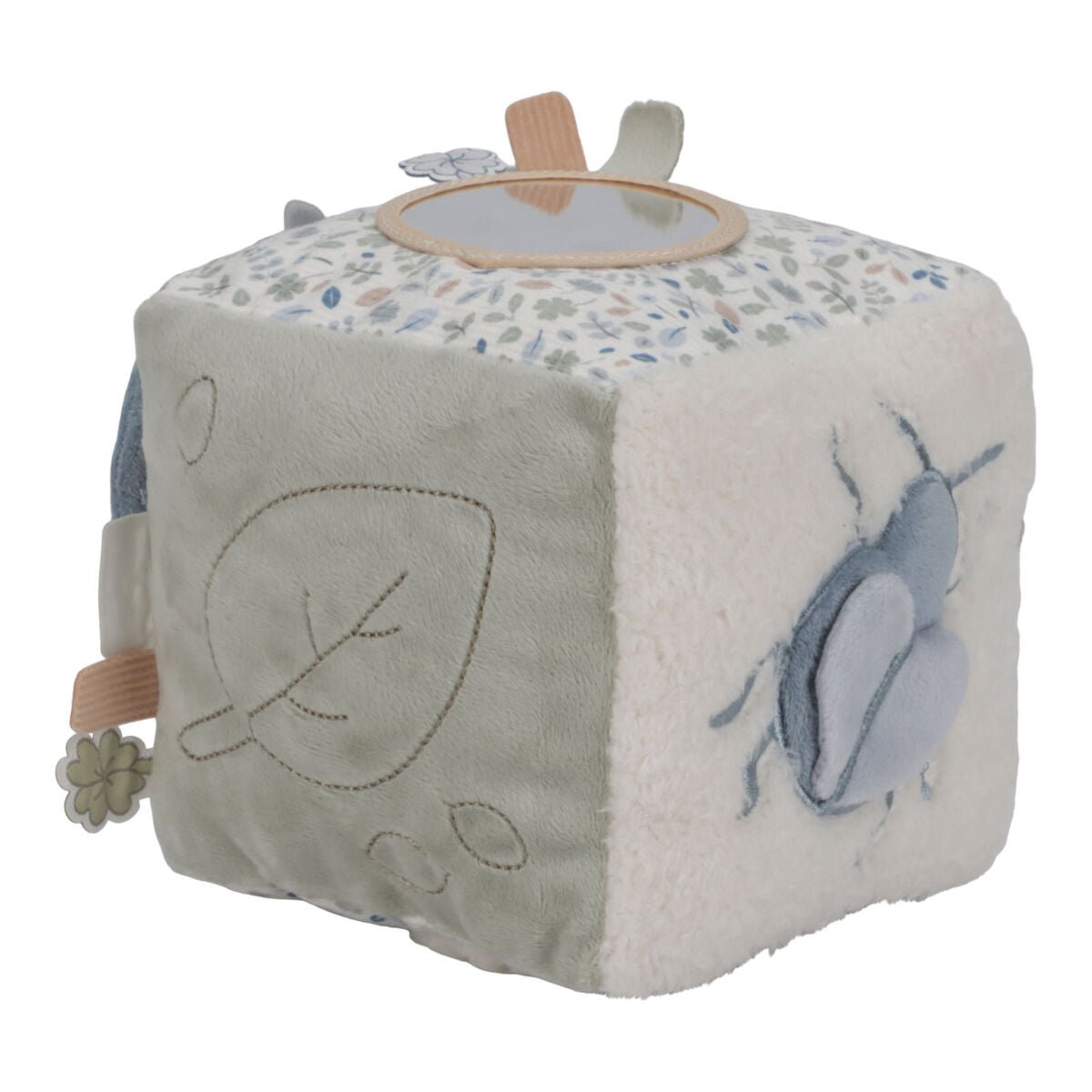 Little Dutch Minkštas veiklos kubas „Lucky Leaves“ - Uogų kopos