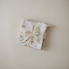 Mushie Muslino medvilnės prausimosi merliukai 5vnt. - Rožinės gėlės - Uogų kopos