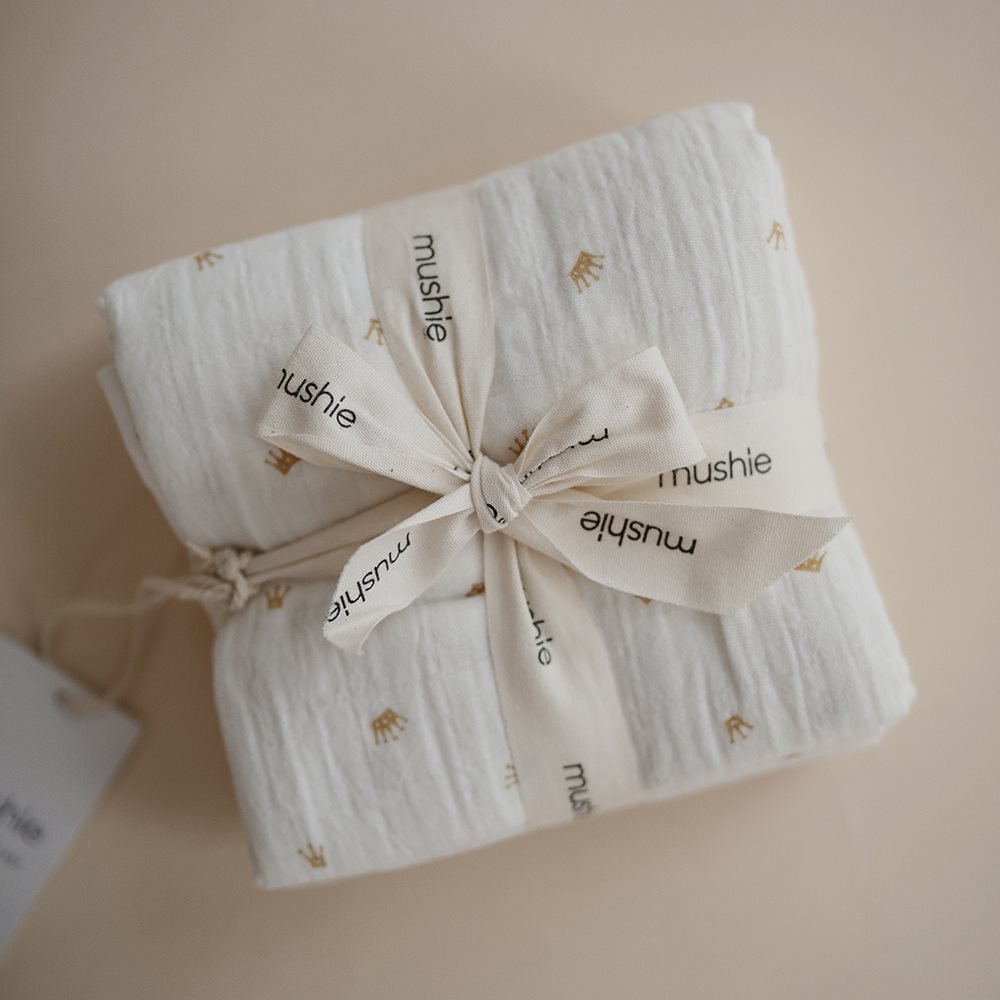 Mushie Muslino merliukai 3vnt - Karūnos - Uogų kopos