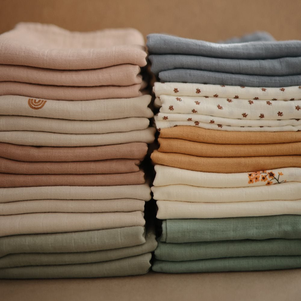 Mushie Muslino merliukai, 3vnt - Vaivorykštė - Uogų kopos