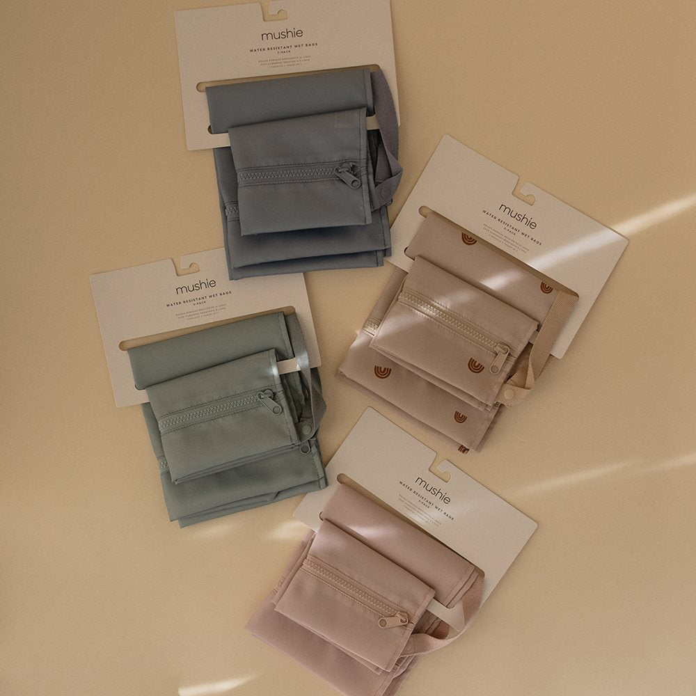 Mushie Neperšlampami krepšeliai - Smėlinė - Uogų kopos