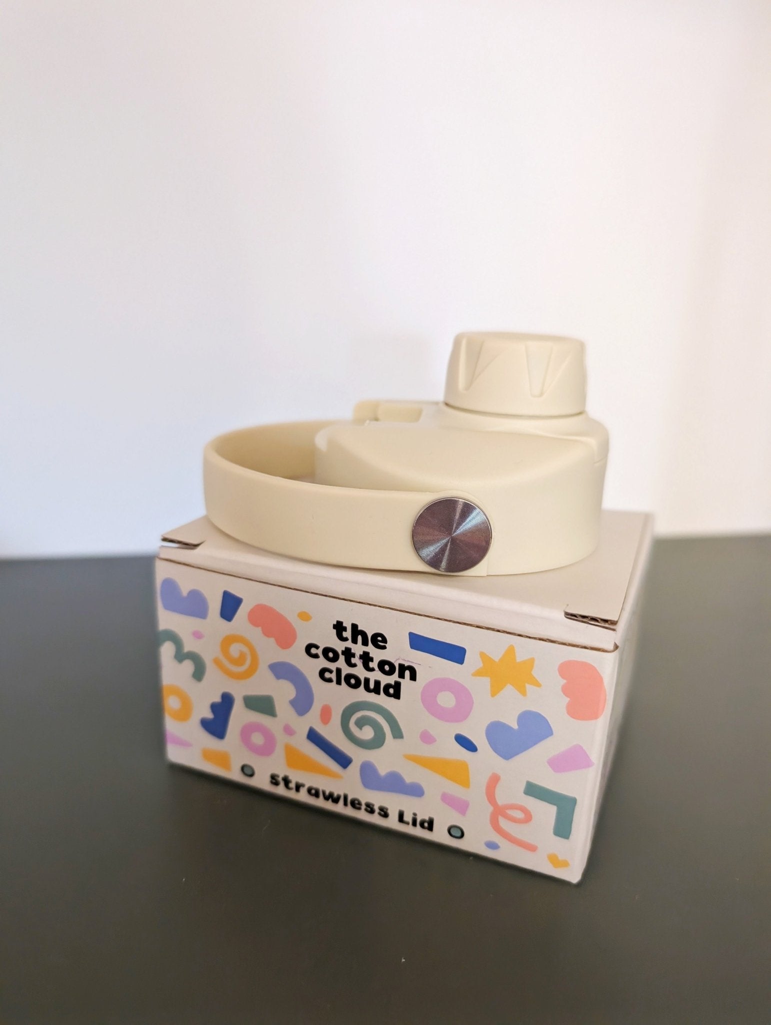 The Cotton Cloud Nerudyjančio plieninės gertuvės dangtelis - Snapelis - Uogų kopos