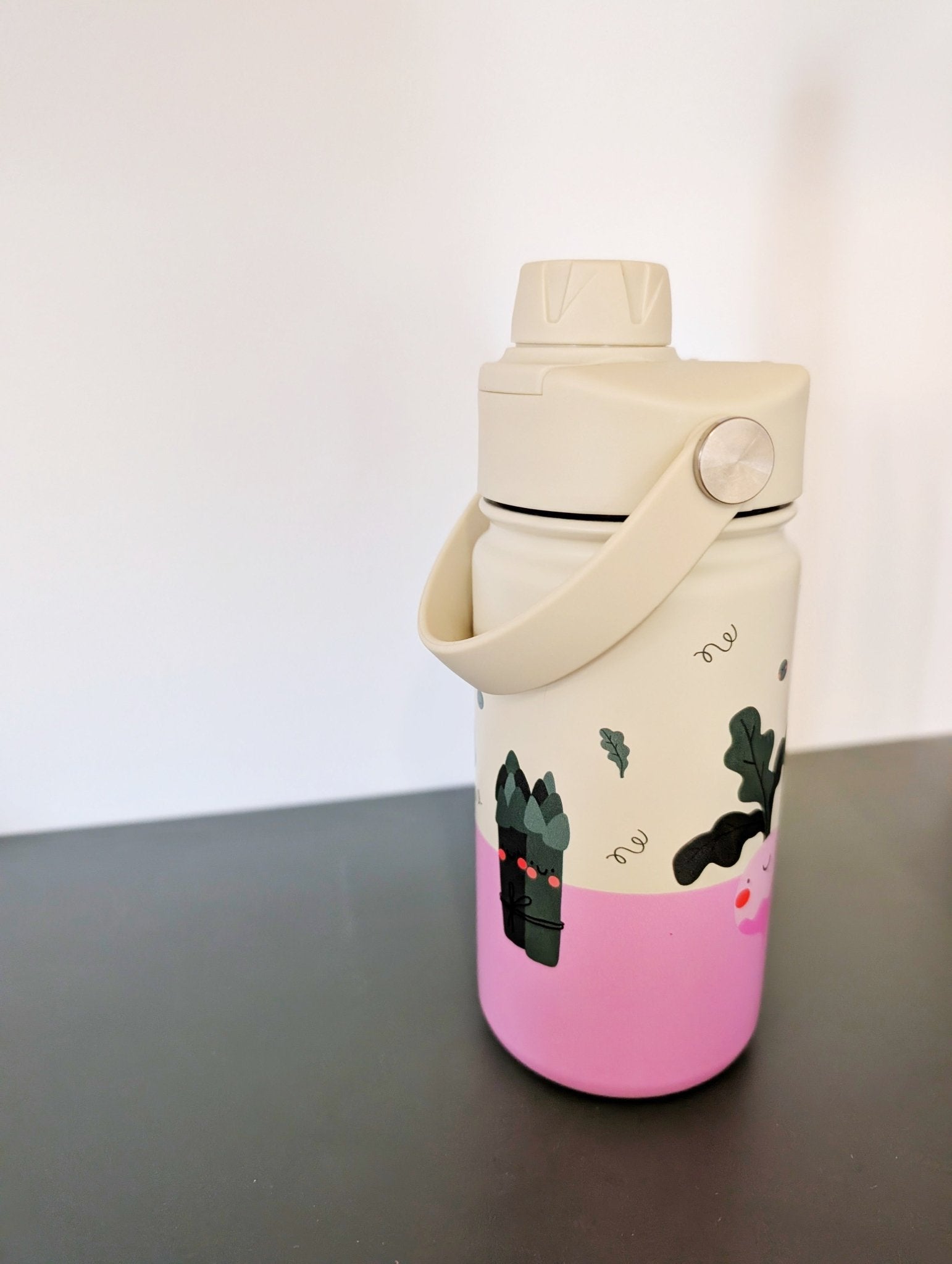 The Cotton Cloud Nerudyjančio plieninės gertuvės dangtelis - Snapelis - Uogų kopos